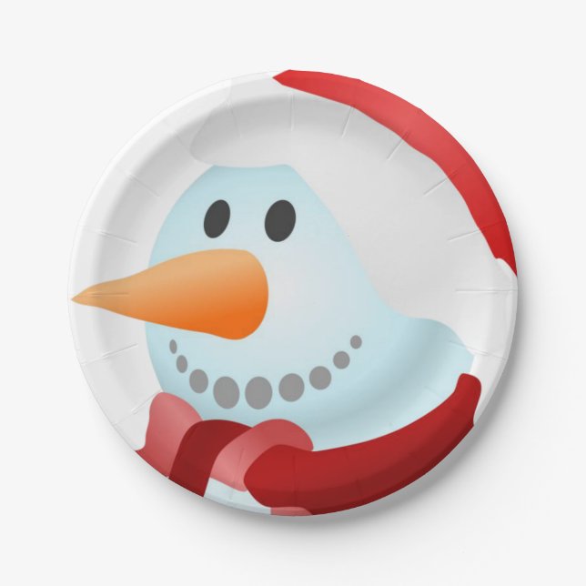 Paper plates Christmas (Front)