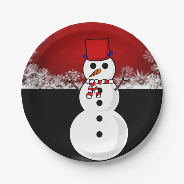 Paper plates Christmas (Front)