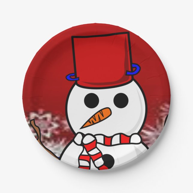 Paper plates Christmas (Front)