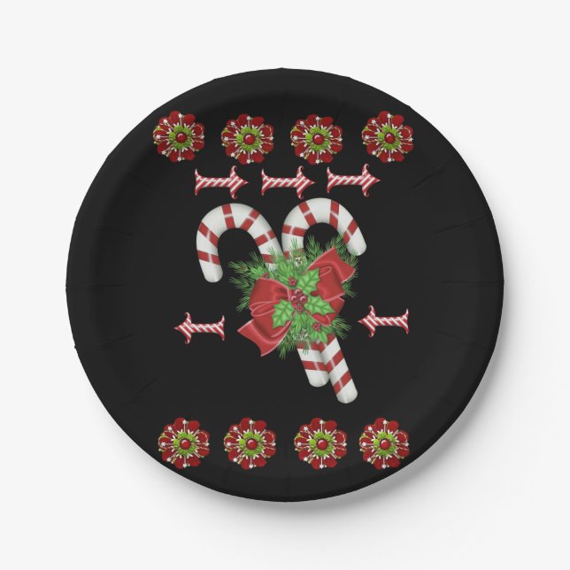 Paper plates Christmas (Front)