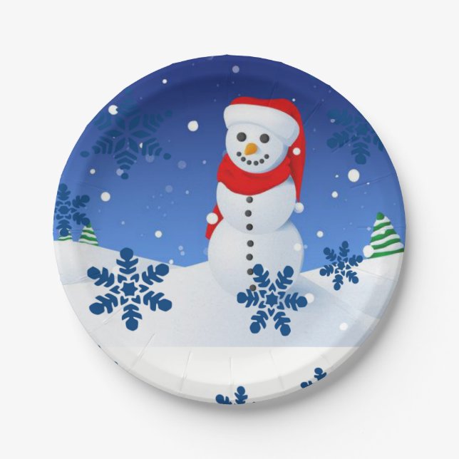 Paper plates Christmas (Front)