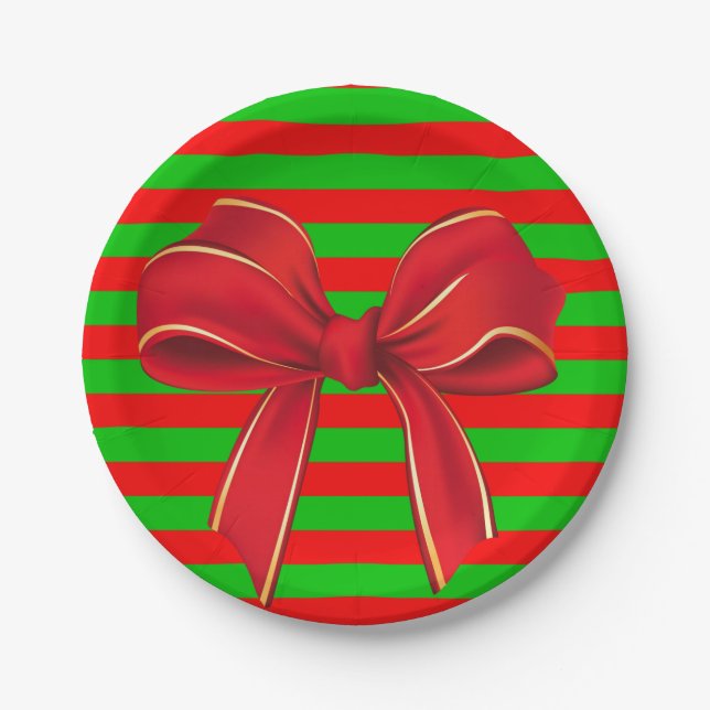 Paper plates Christmas (Front)