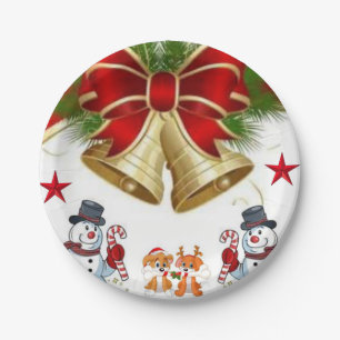 Paper plates Christmas