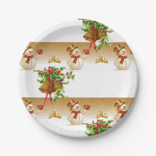 Paper plates Christmas