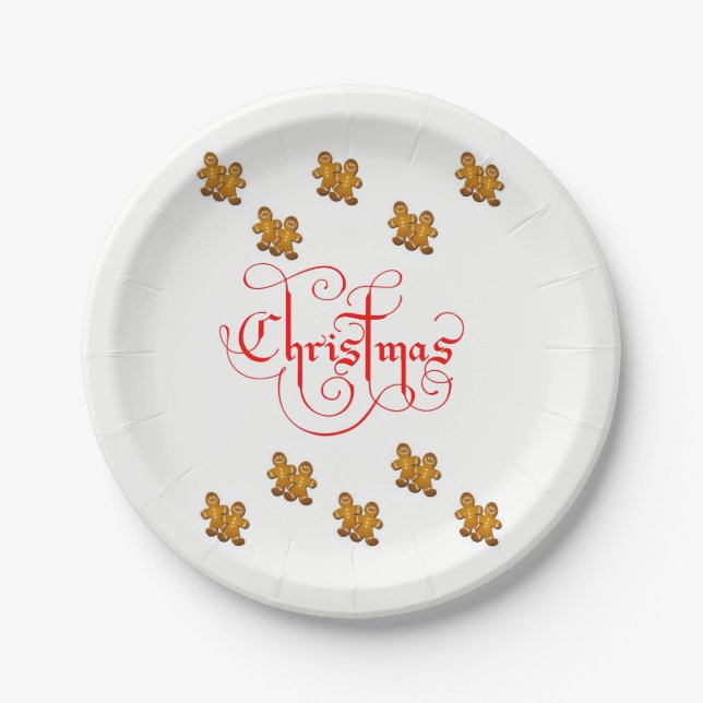 Paper plates Christmas (Front)