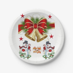 Paper plates Christmas