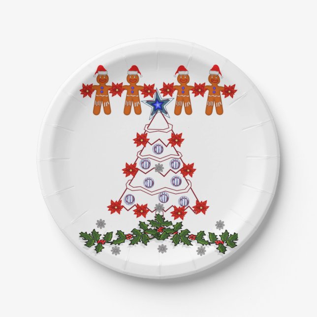 Paper plates Christmas (Front)