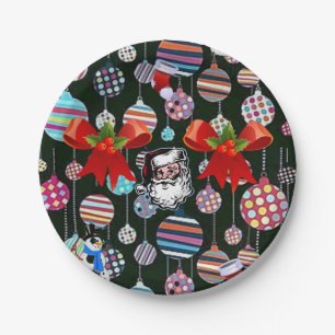 Paper plates Christmas
