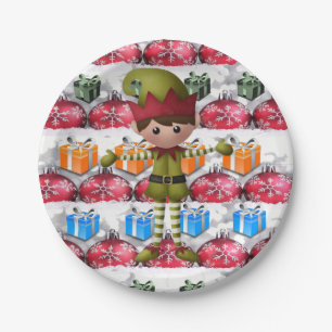 Paper plates Christmas
