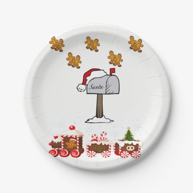 Paper plates Christmas (Front)