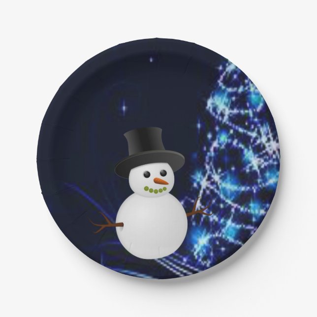 Paper plates Christmas (Front)
