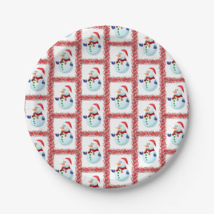 Paper plates Christmas
