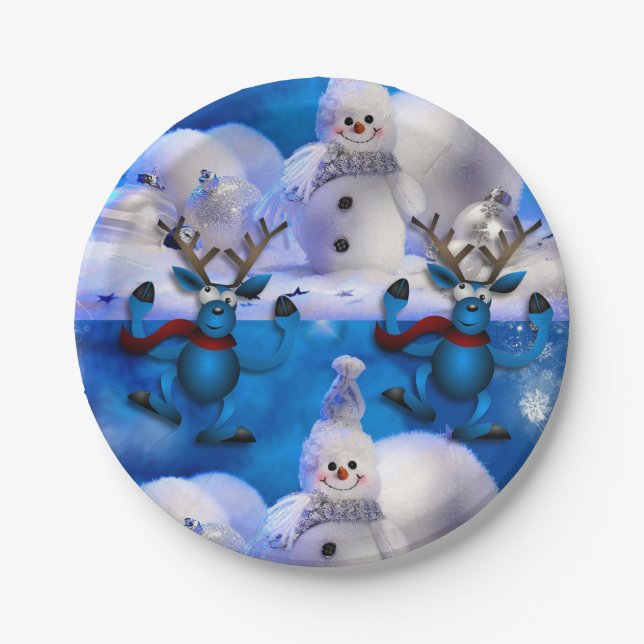 Paper plates Christmas (Front)