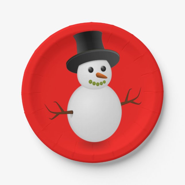 Paper plates Christmas (Front)