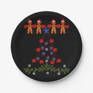 Paper plates Christmas