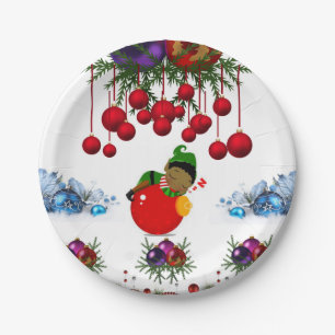 Paper plates Christmas