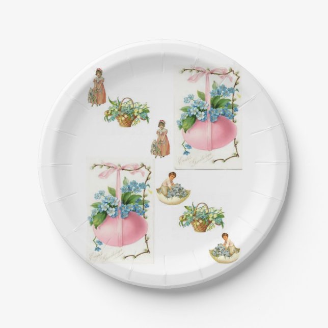 Paper plates Easter (Front)