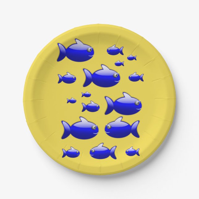 Paper plates Fish (Front)