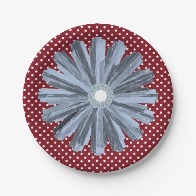 Paper plates Floral (Front)