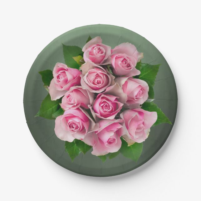Paper plates Floral (Front)