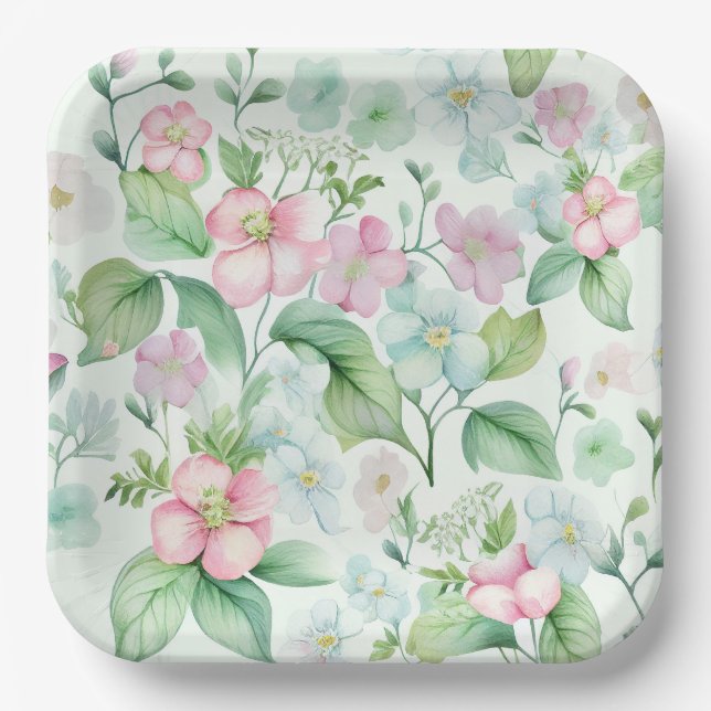 Paper Plates Flower (Front)
