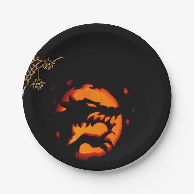 Paper plates Halloween (Front)