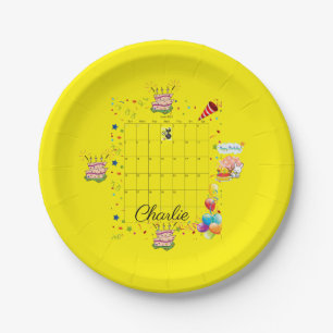 Paper Plates, Happy Birthday June 2022 Paper Plate