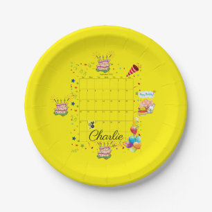 Paper Plates, Happy Birthday September 2022 Paper Plate