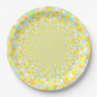 Paper Plates - Jewel Sun Glint Dazzle Design