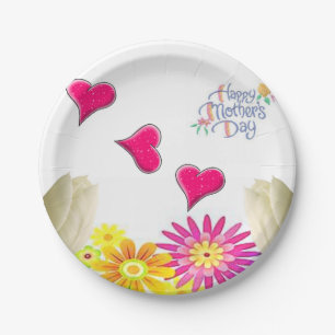 Paper plates Mother's Day