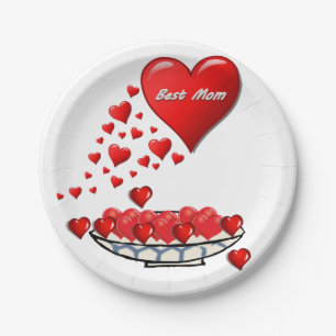 Paper plates Mother's Day