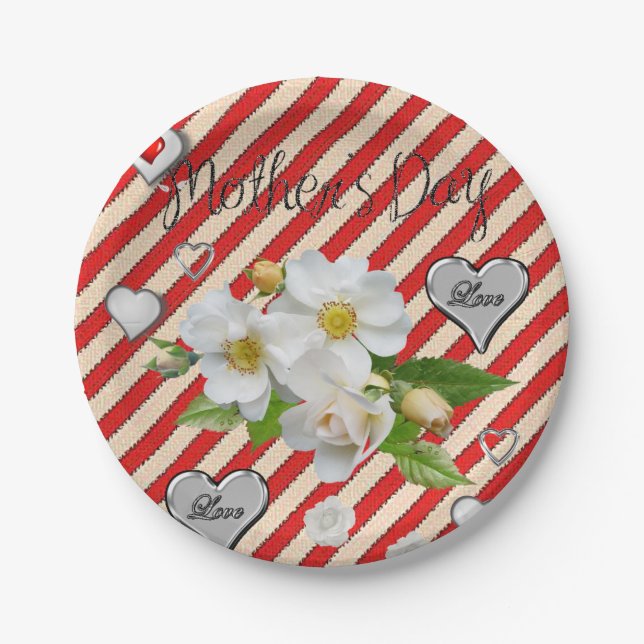 Paper plates Mother's Day (Front)