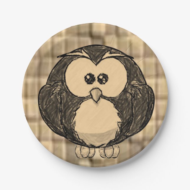 Paper plates Penguin (Front)