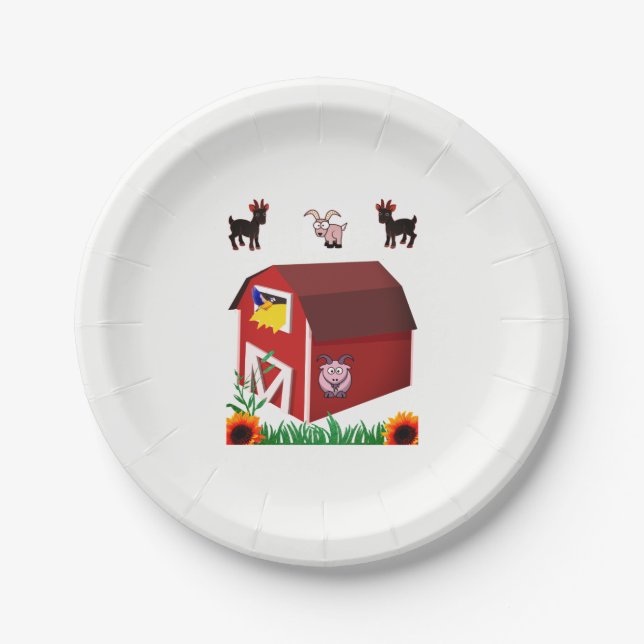 Paper plates Pigs (Front)