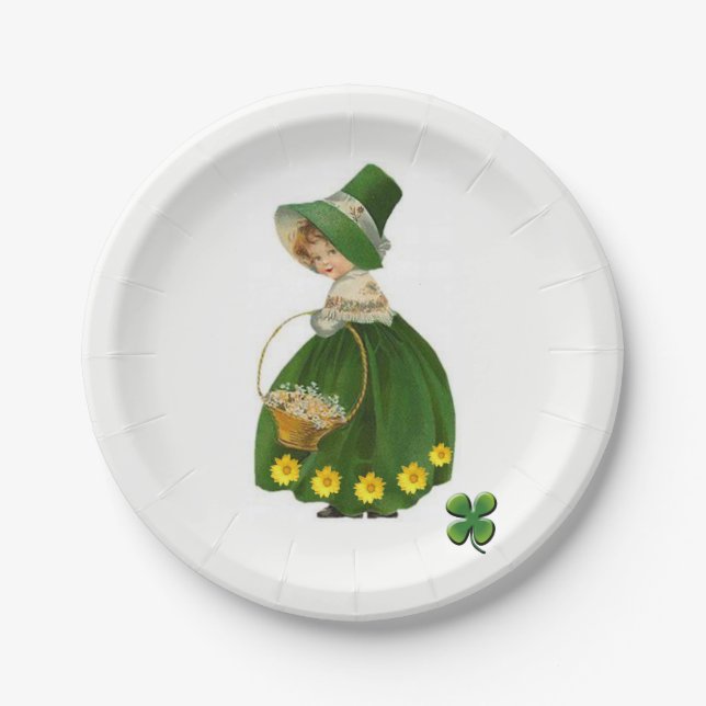 Paper plates St. Patrick's Day (Front)