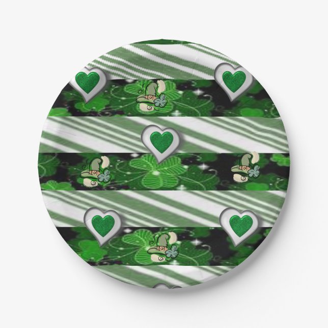 Paper plates St. Patrick's Day (Front)