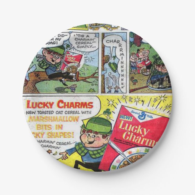 Paper plates St. Patrick's Day (Front)