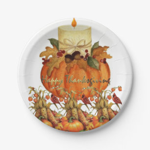 Paper plates Thanksgiving