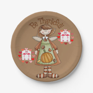 Paper plates Thanksgiving