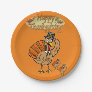 Paper plates Thanksgiving