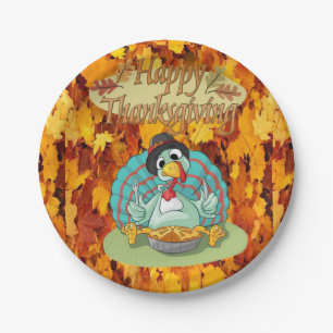 Paper plates Thanksgiving
