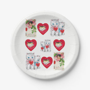 Paper plates Valentine's Day