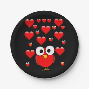 Paper plates Valentine's Day