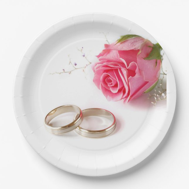 Paper Plates/Wedding Plate (Front)