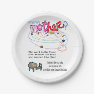 Paper Plates Where's Mother?