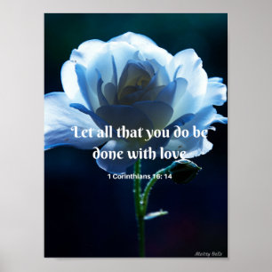 Paper poster print.  20x20.