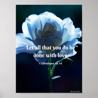 Paper poster print. 20x20.