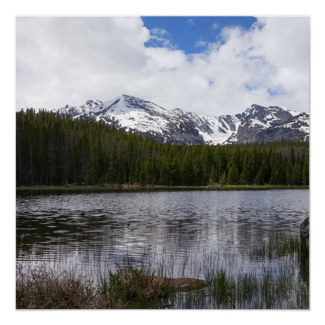 Paper poster print.  20x20. Colorado. (Front)