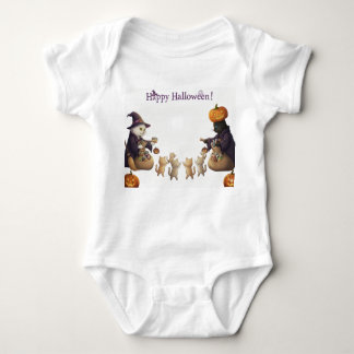 Paper&pukku happy halloween! baby bodysuit
