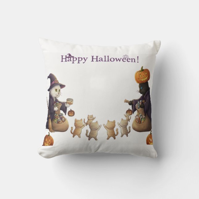 Paper&pukku happy halloween! cushion (Front)